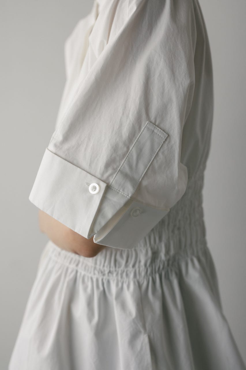 ウエストシャーリングシャツ WHT FREE