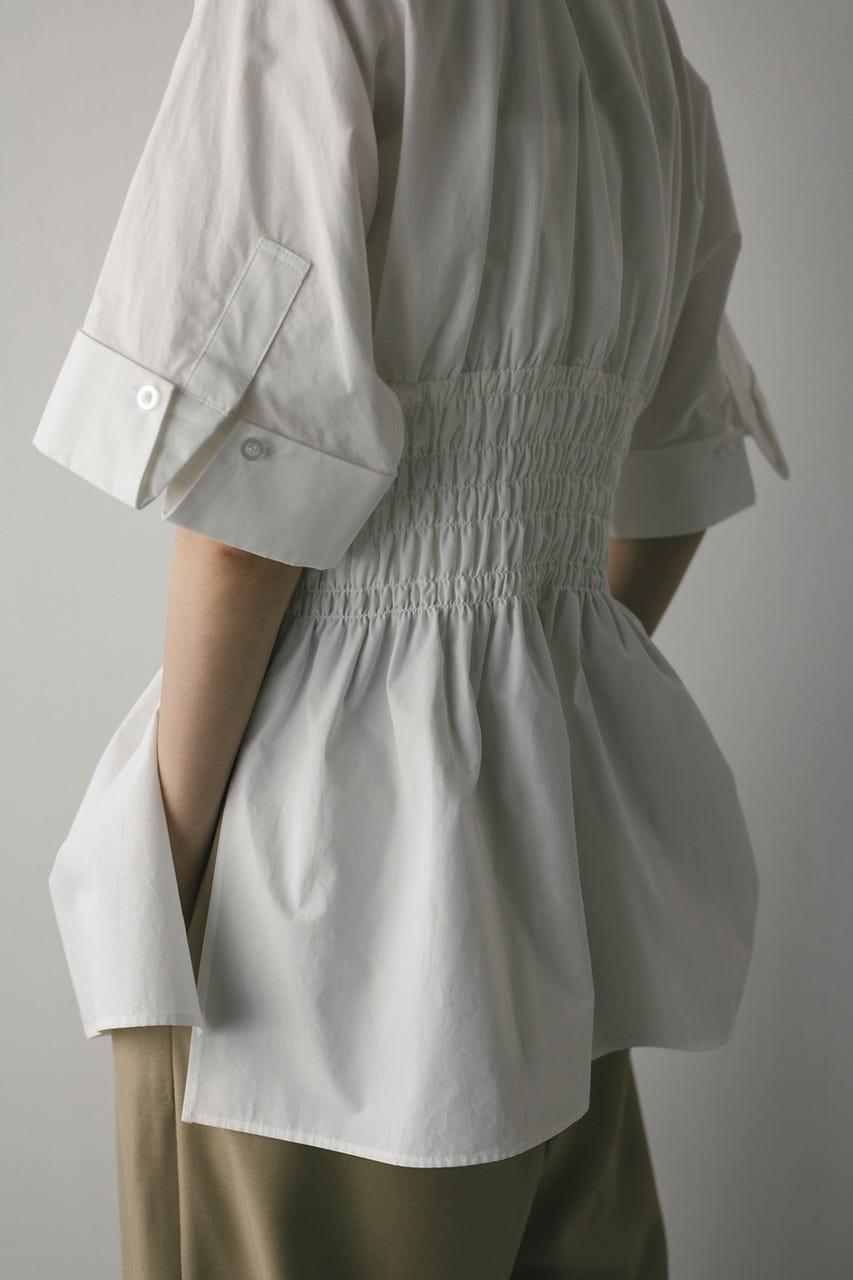 ウエストシャーリングシャツ WHT FREE
