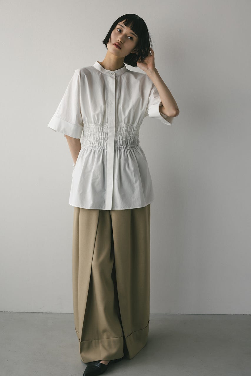 STYLEMIXER | ウエストシャーリングシャツ (シャツ・ブラウス ) |SHEL