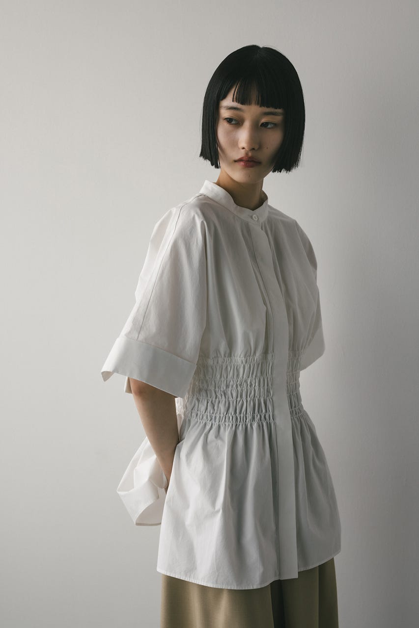 ウエストシャーリングシャツ WHT FREE