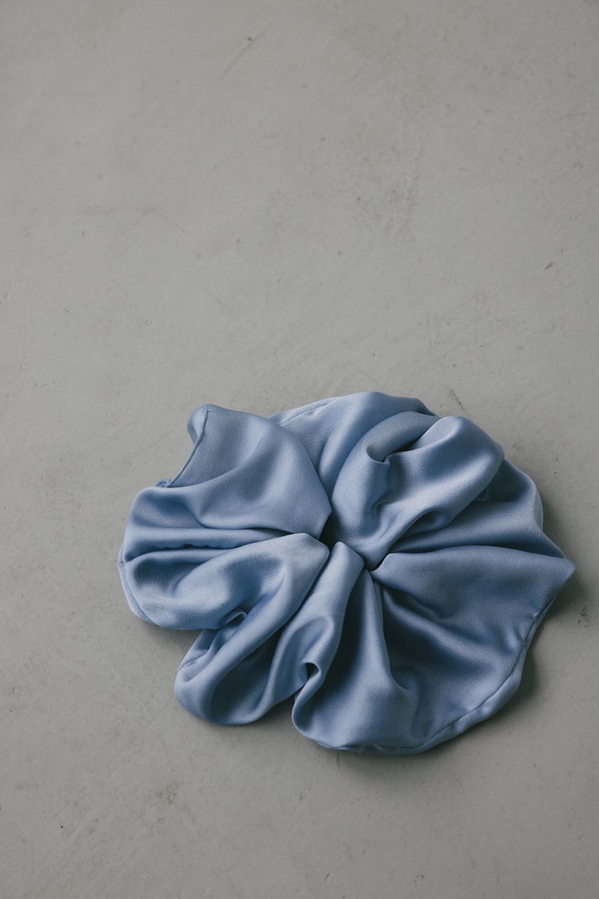 STYLEMIXER | サテンボリュームシュシュ (ヘアアクセサリー