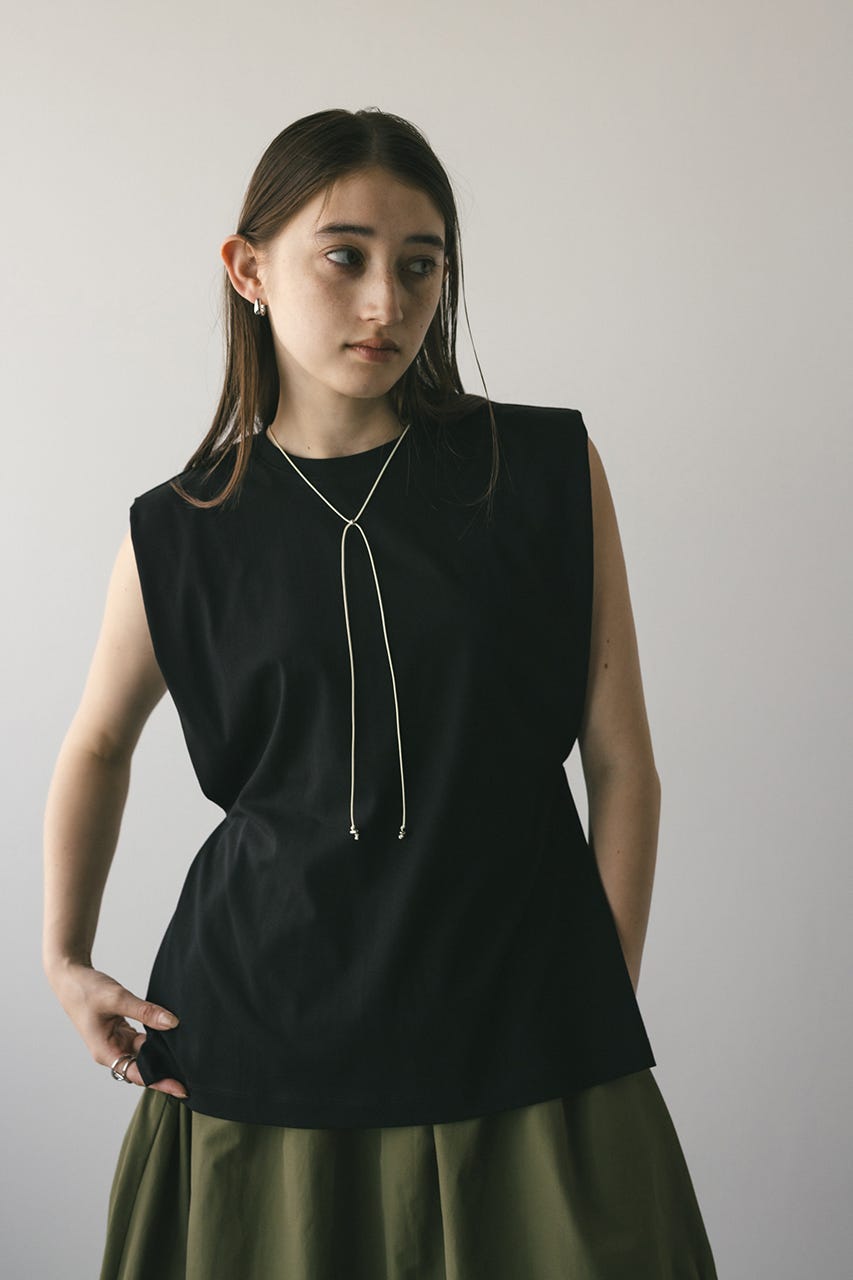 ショルダータックタンク BLK FREE