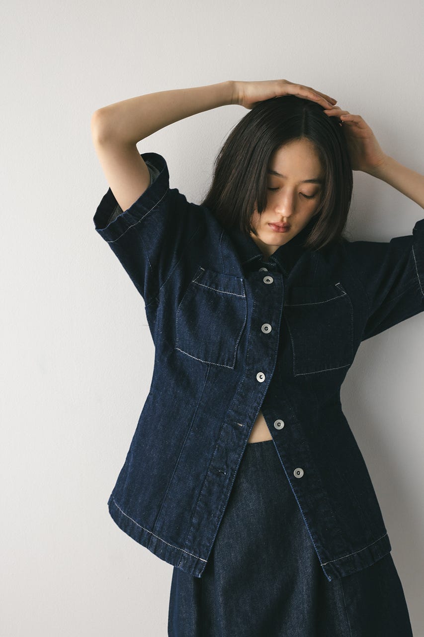 【関税送料込み】Stella McCartney デニムシャツ ステラ マッカートニー (STELLA Mccartney)レディース/シャツの
