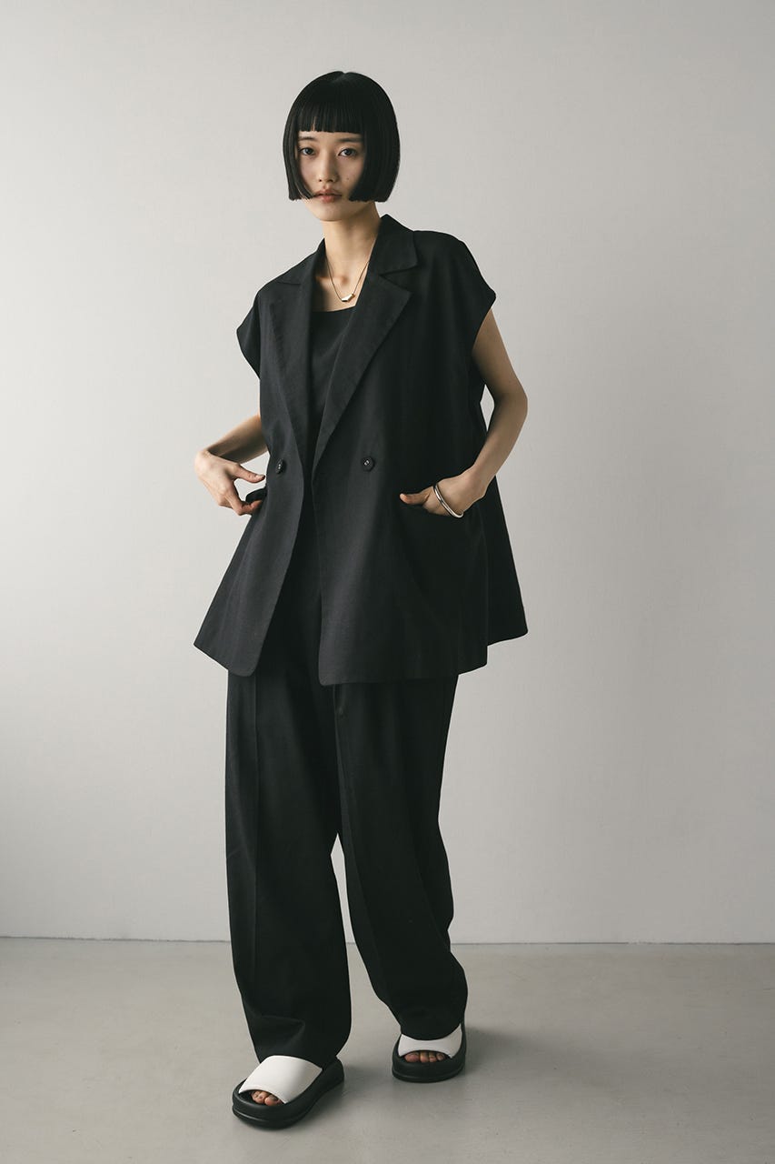 STYLEMIXER | リネンミックスルーズベスト (ベスト ) |SHEL'TTER WEBSTORE