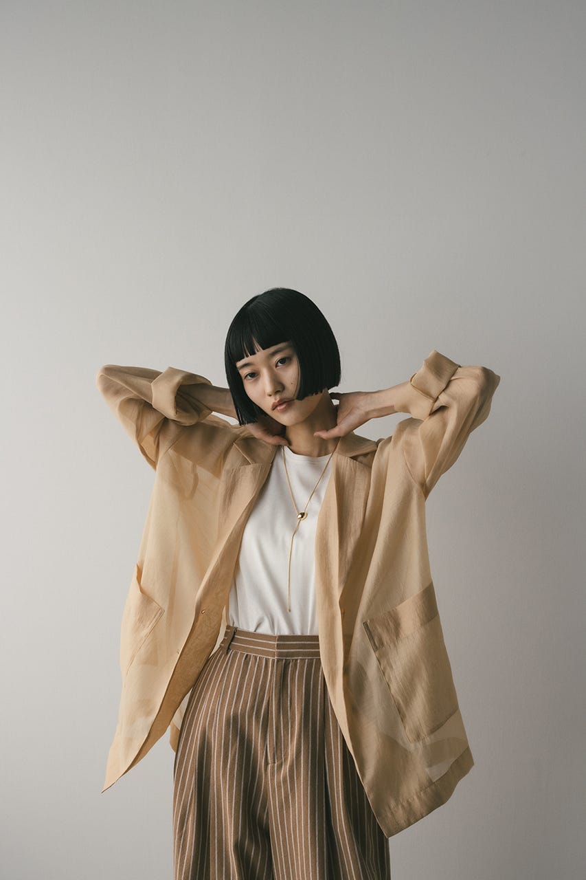 美品!STYLEMIXER シアーテーラージャケット STYLEMIXER | シアーテーラージャケット (シャツ・ブラウス ) |SHEL