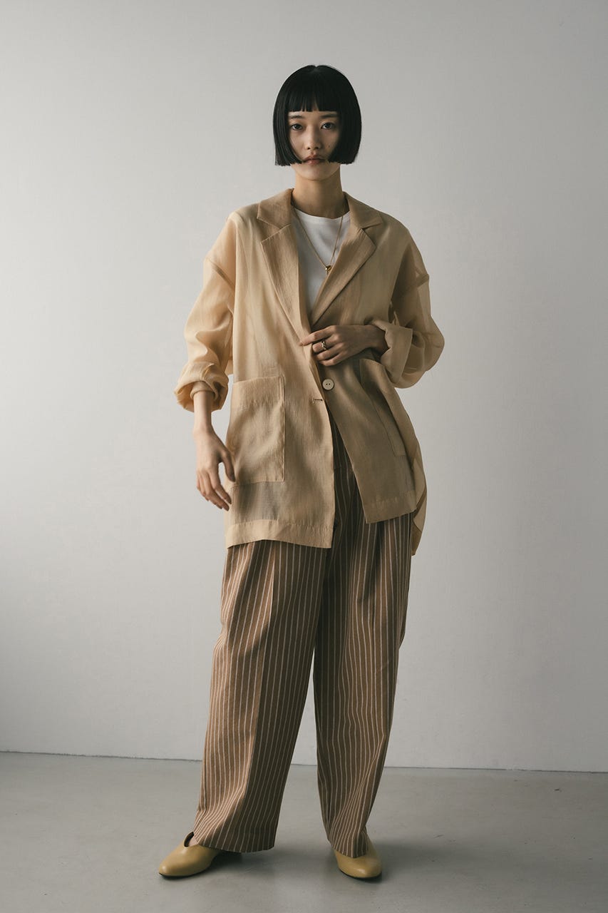 STYLEMIXER | シアーテーラージャケット (シャツ・ブラウス ) |SHEL