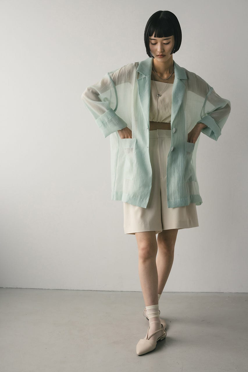 STYLEMIXER | シアーテーラージャケット (シャツ・ブラウス ) |SHEL