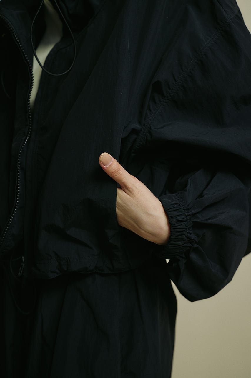 ACTIVE撥水ショートブルゾン BLK FREE