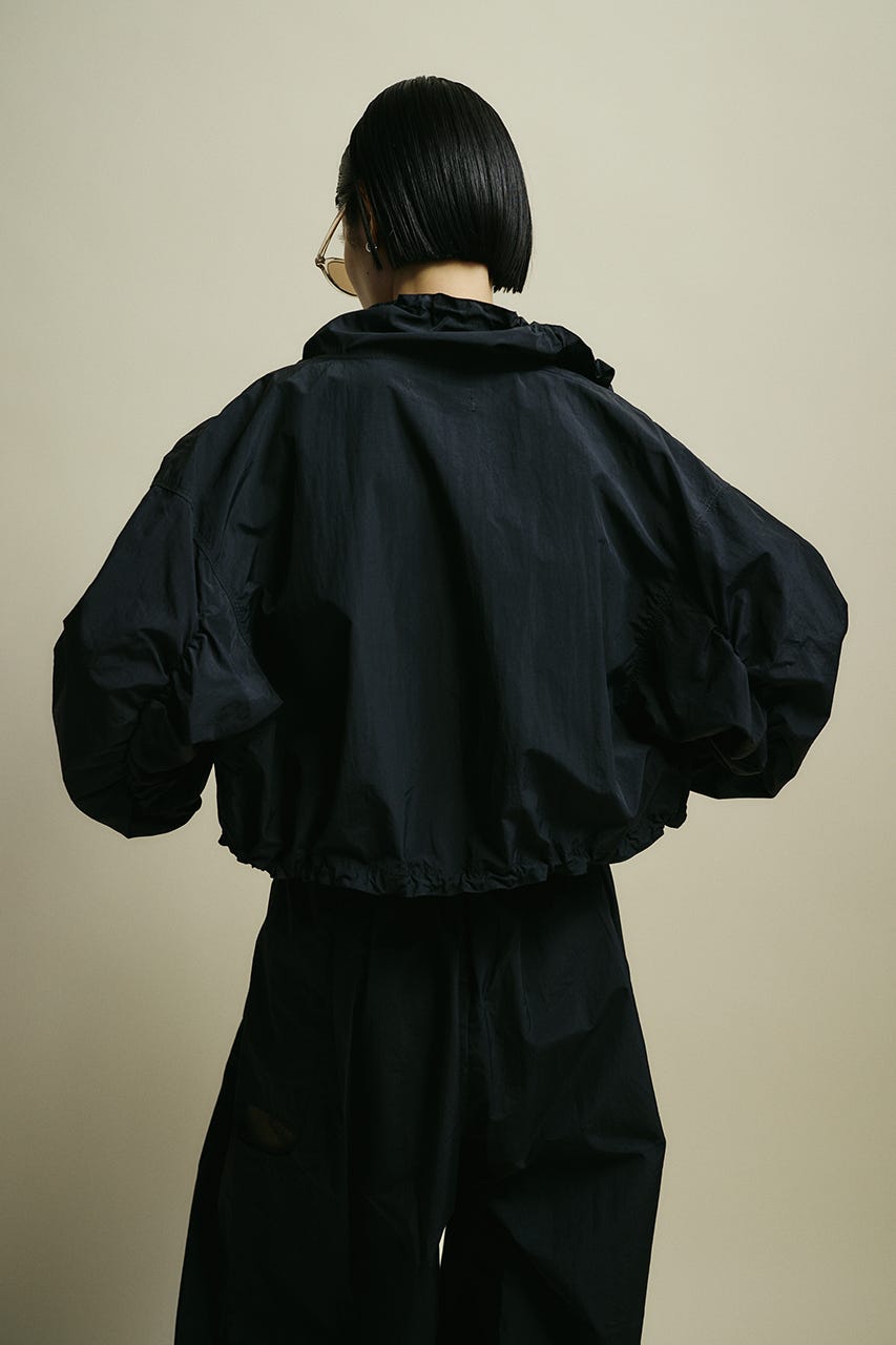 ACTIVE撥水ショートブルゾン BLK FREE