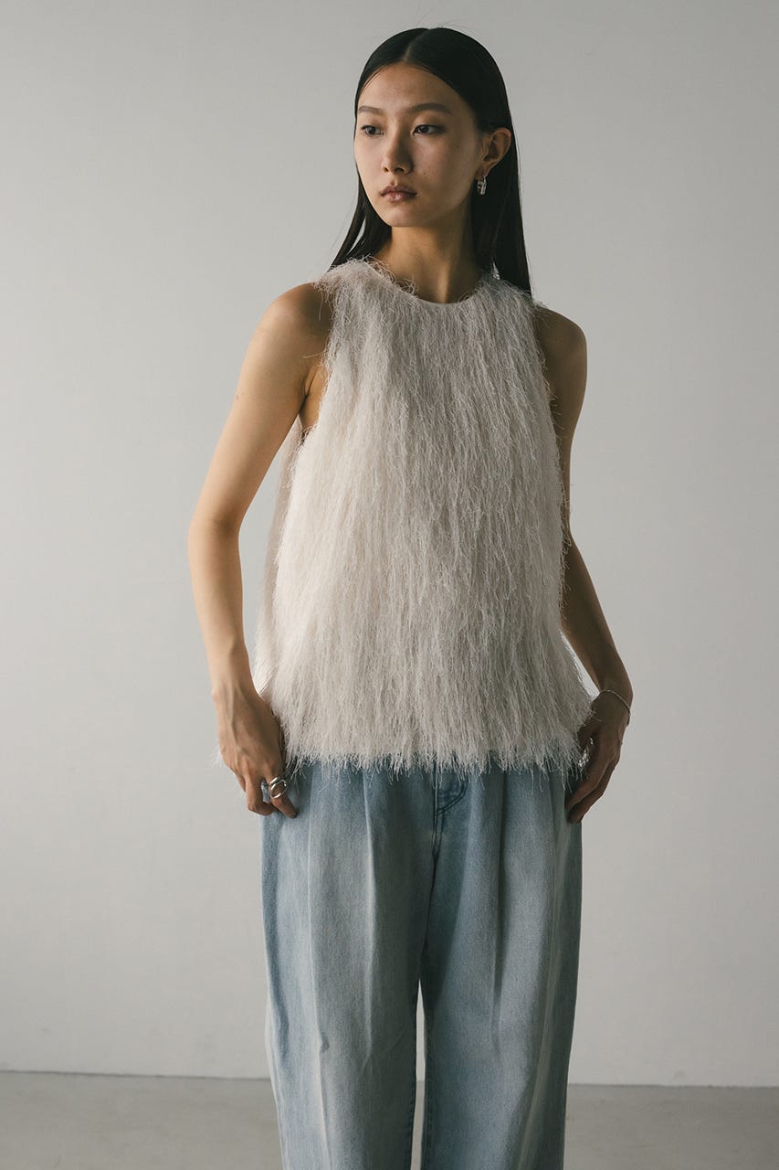 フリンジルーズトップ IVOY FREE