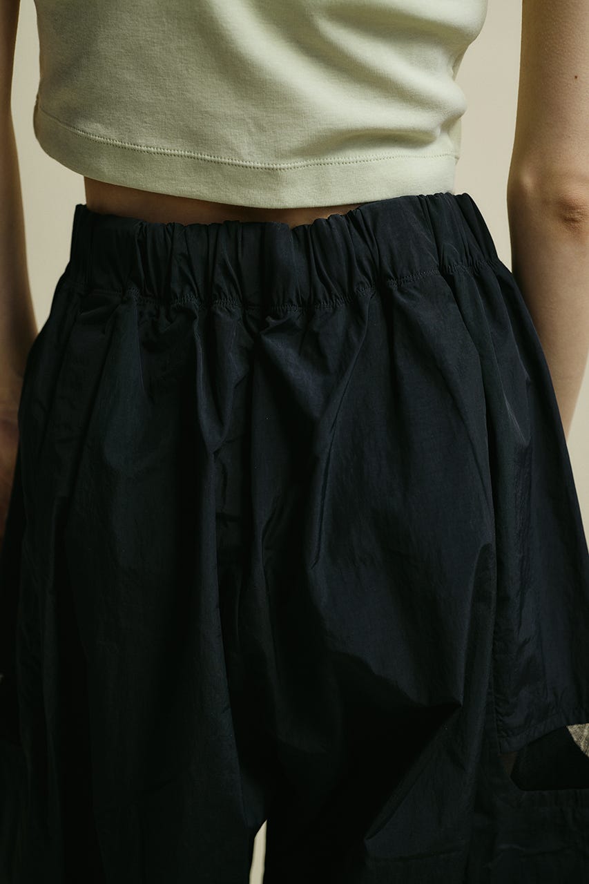 ACTIVE撥水パラシュートパンツ BLK M