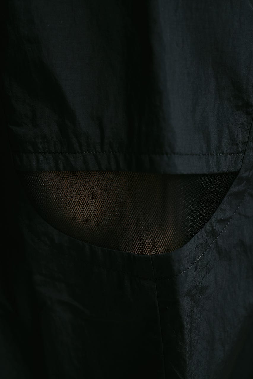 ACTIVE撥水パラシュートパンツ BLK M