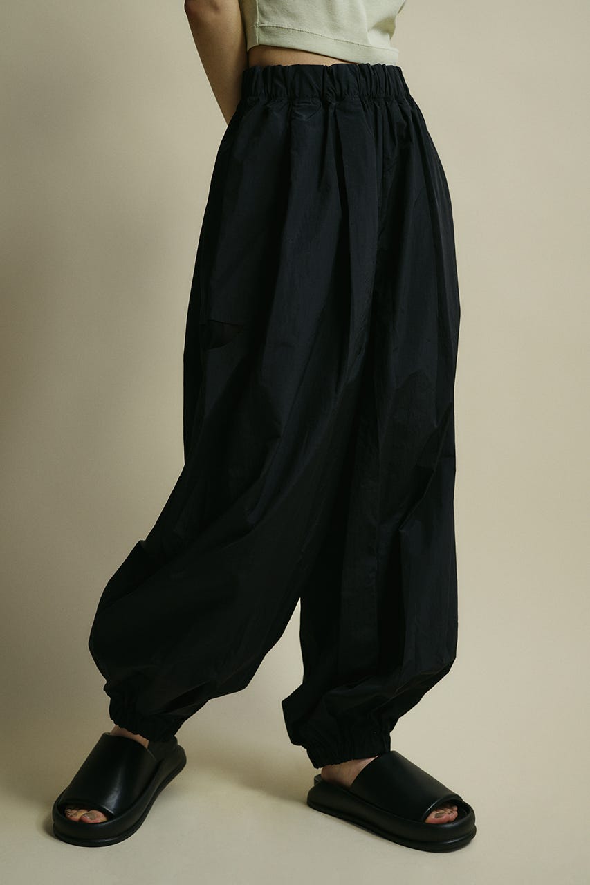 ACTIVE撥水パラシュートパンツ BLK M