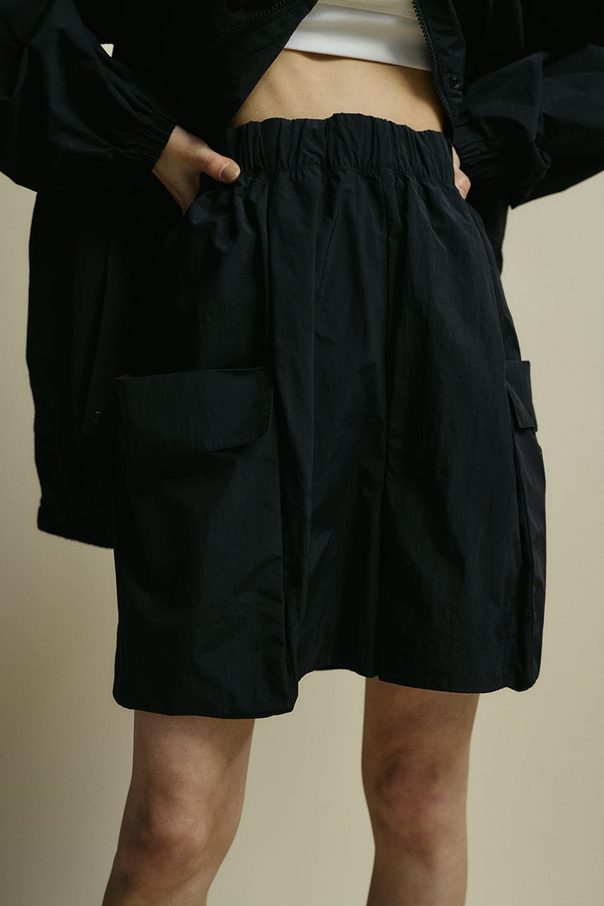 ACTIVE撥水ハーフパンツ BLK S