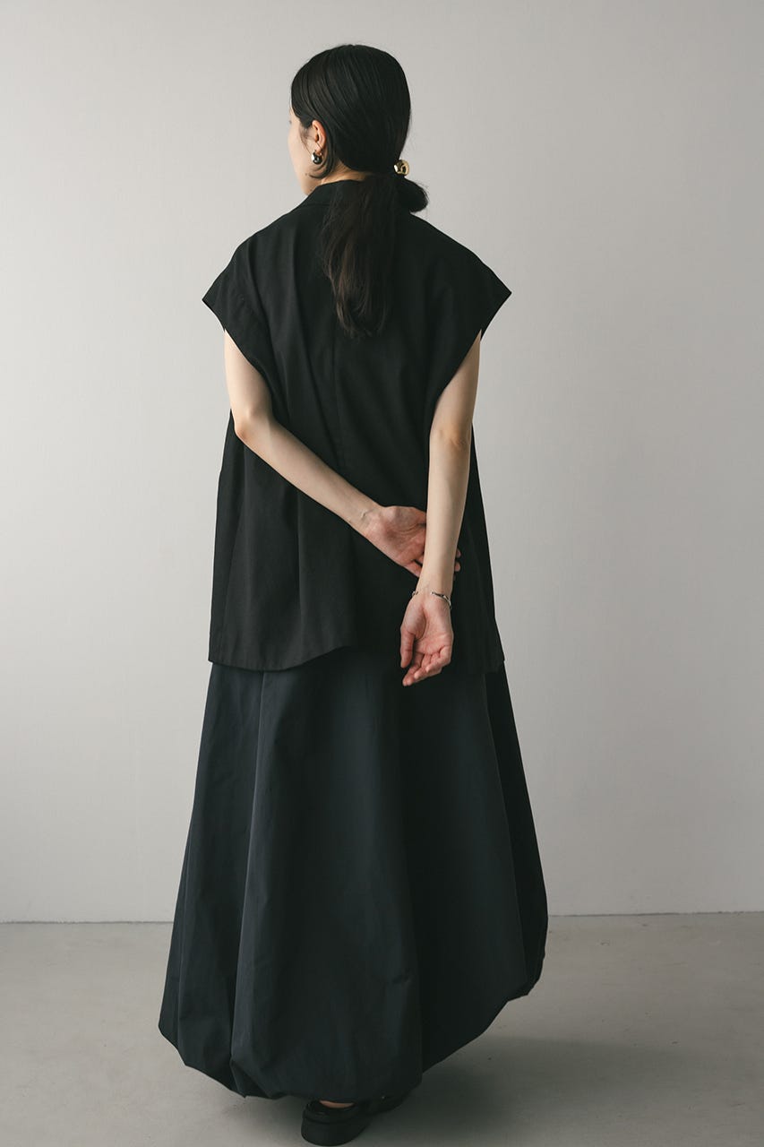 ギャザーバルーンスカート BLK M