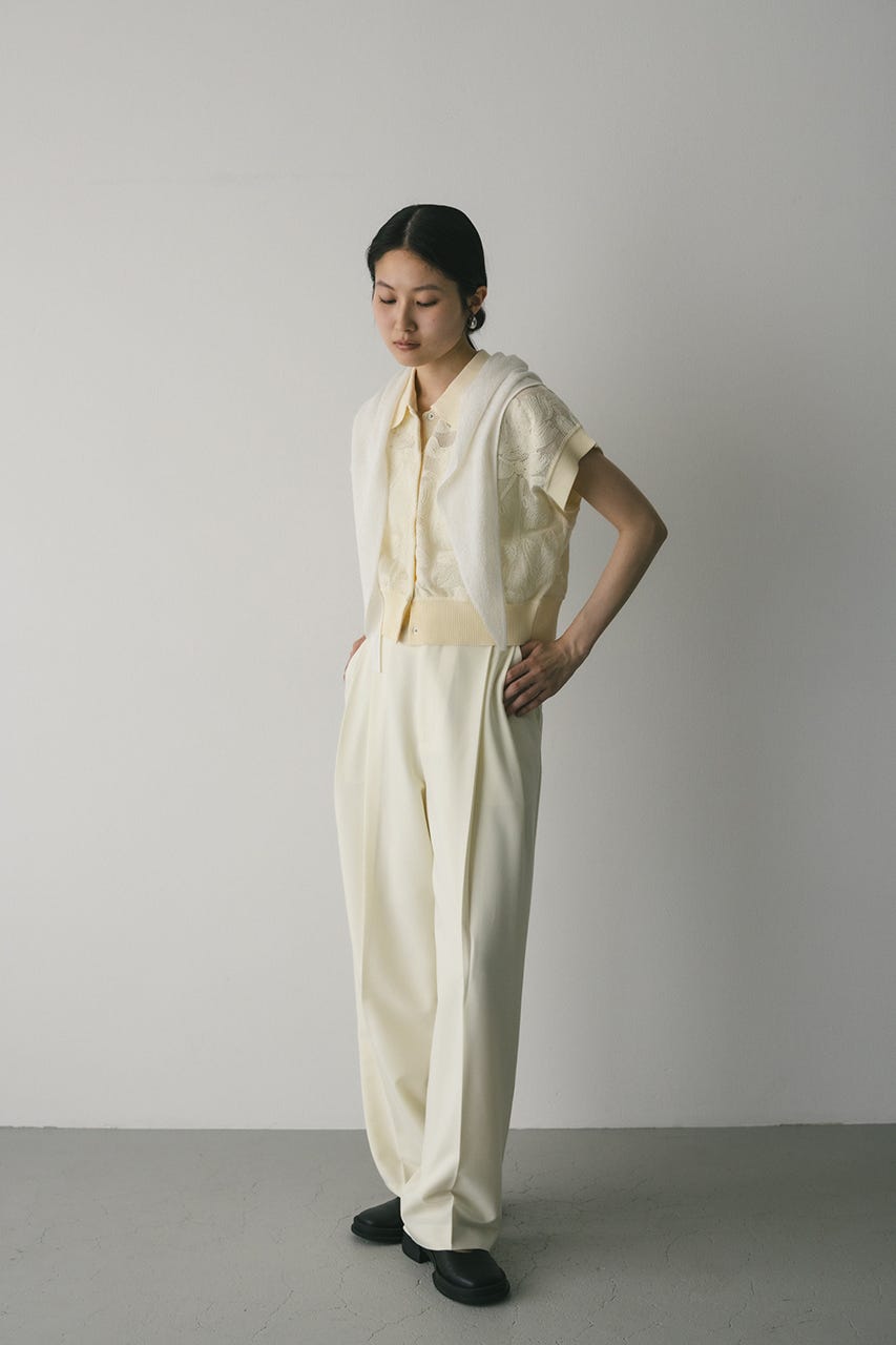 STYLEMIXER | エンブロイダリーニットトップ (ニット ) |SHEL