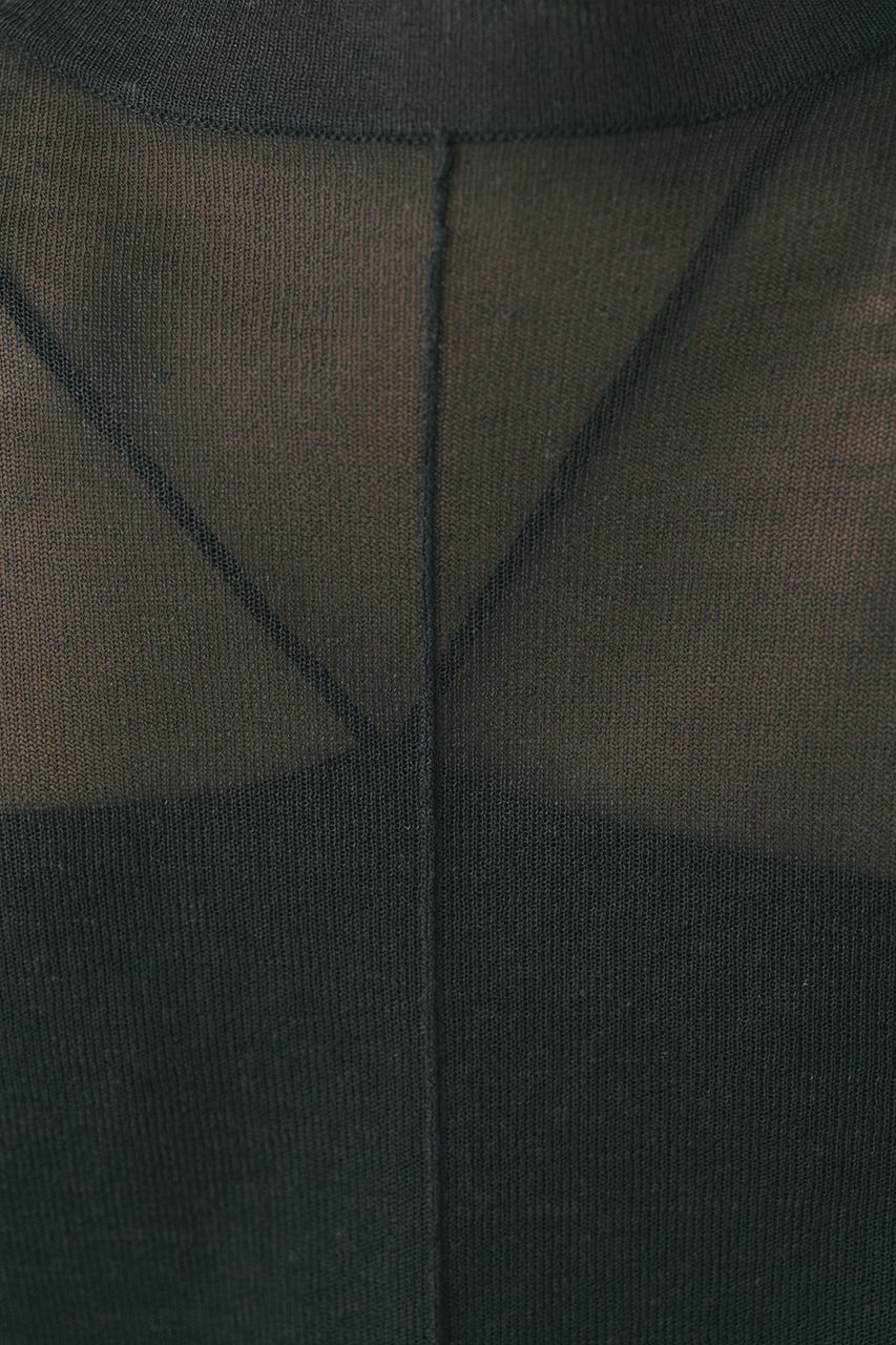 ウォッシャブルリネンニットタンク GRY FREE