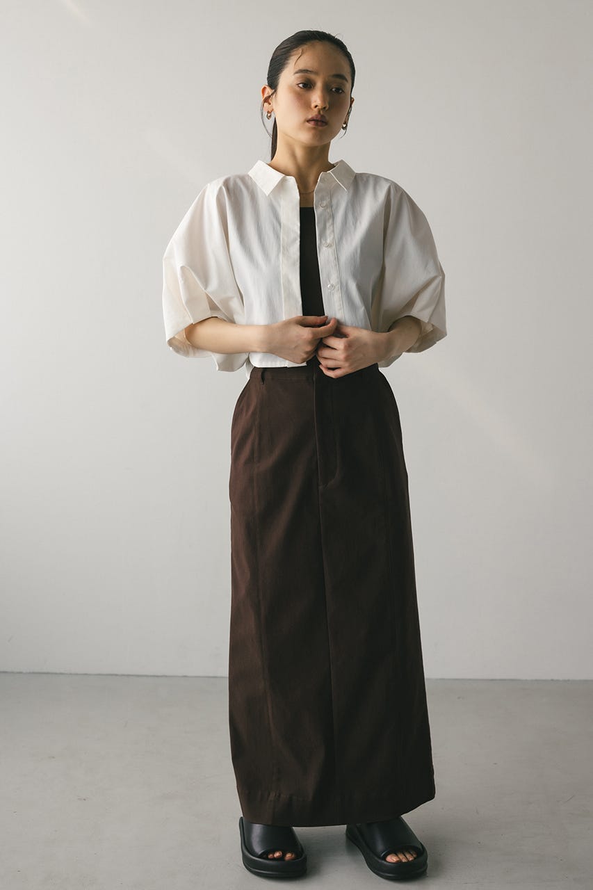 ドルマンショートシャツ WHT FREE