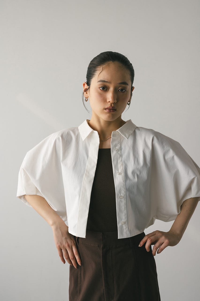 ドルマンショートシャツ WHT FREE