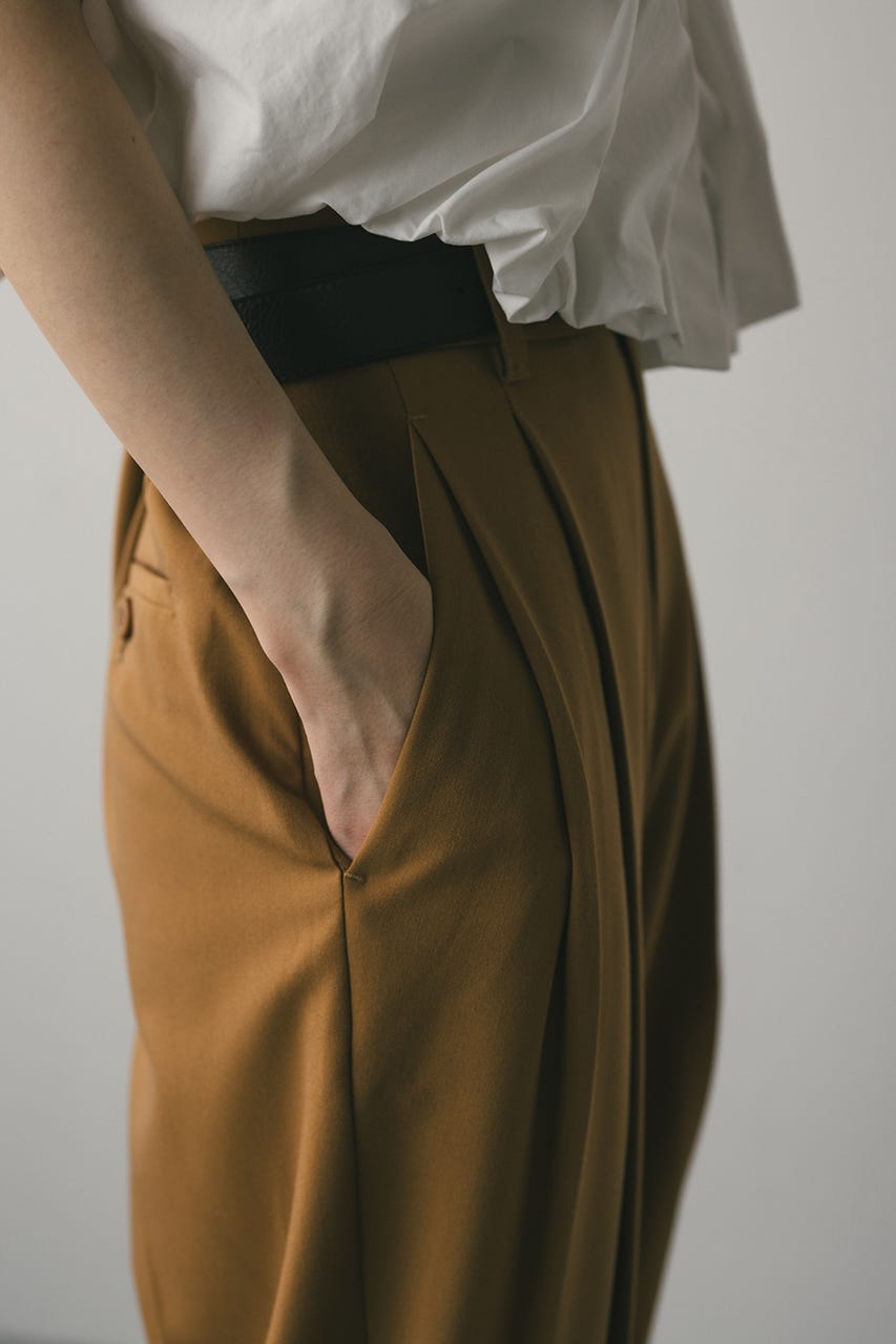 STYLEMIXER | ベーシックツータックパンツ (パンツ ) |SHEL'TTER WEBSTORE