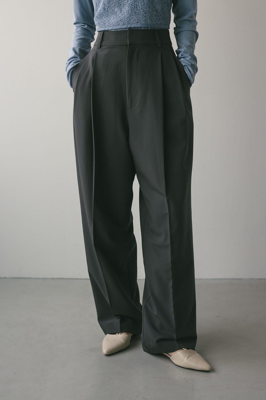 STYLEMIXER | ベーシックツータックパンツ (パンツ ) |SHEL'TTER WEBSTORE
