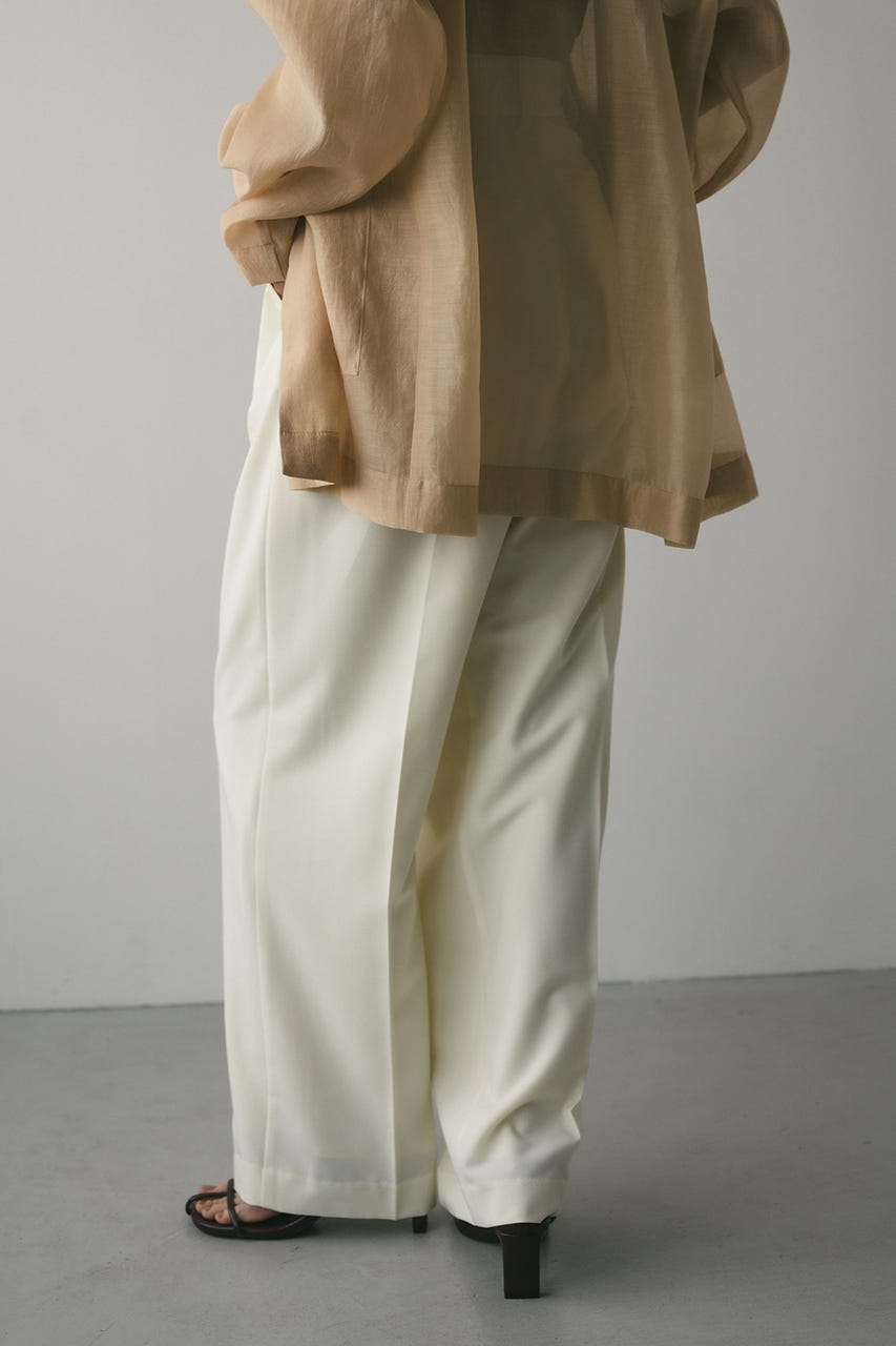 タグ付き Taylor Made ベーシックパンツ ベージュ 79 M24022 STYLEMIXER | ベーシックツータックパンツ (パンツ ) |SHEL'TTER WEBSTORE