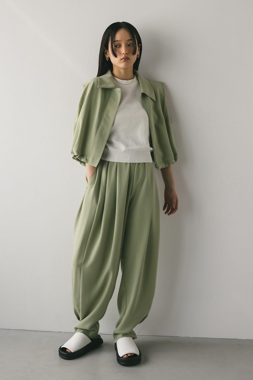 コンフォートヘムタックパンツ MINT M