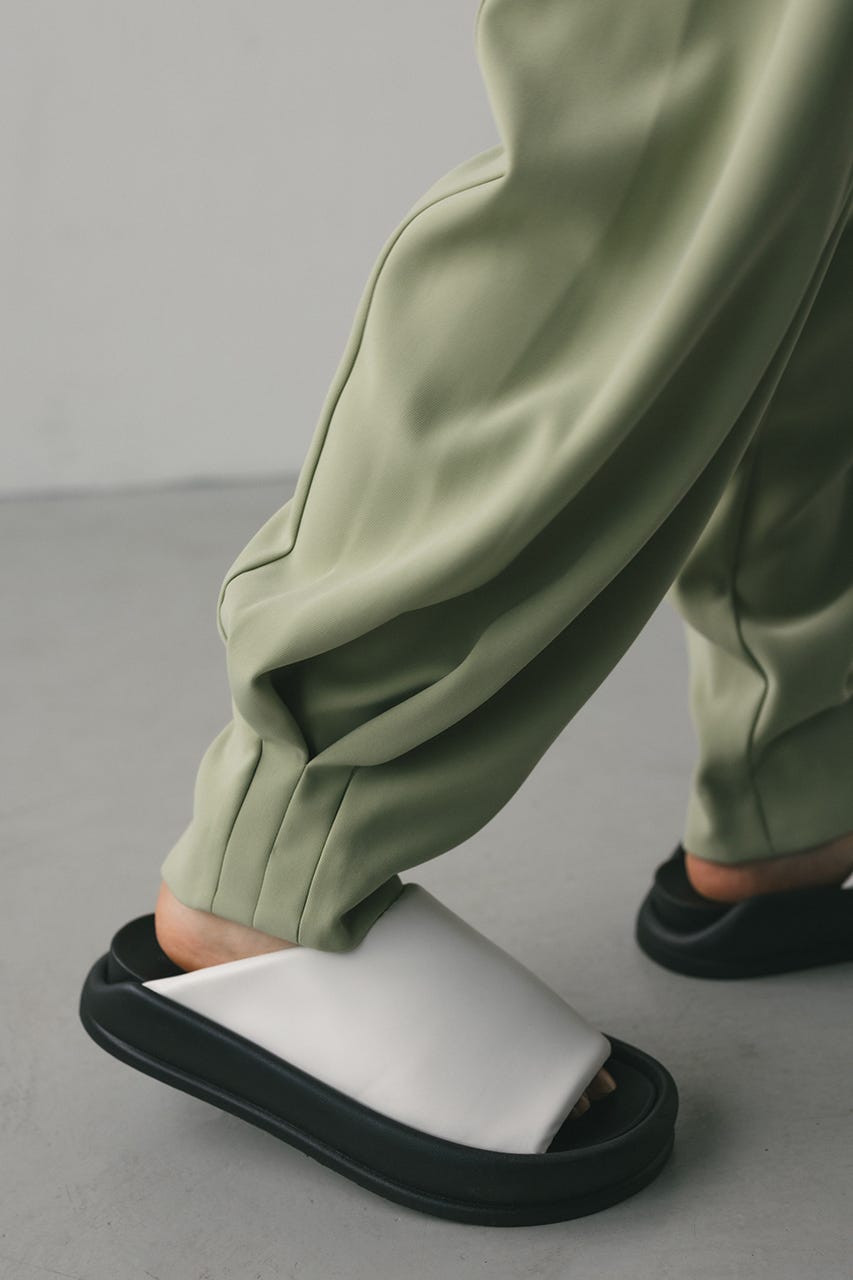 コンフォートヘムタックパンツ MINT M