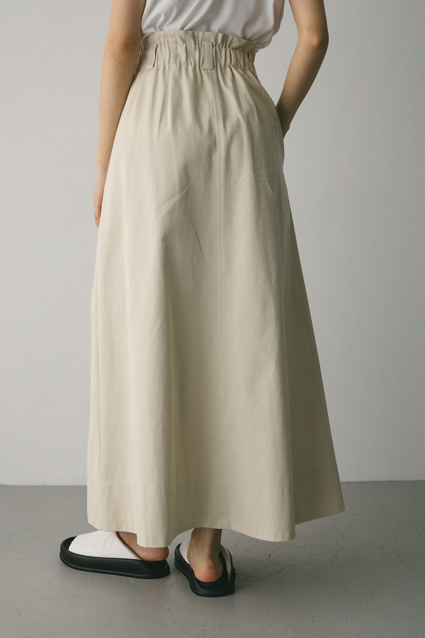 【Style Mixer】タックチノスカート ホワイト STYLEMIXER | タックチノスカート (スカート(ロング) ) |SHEL