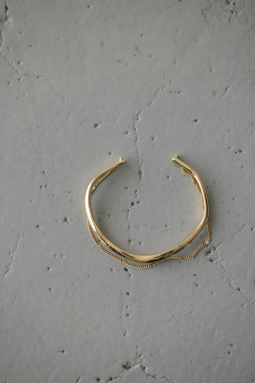 チェーンコネクトバングル GLD FREE
