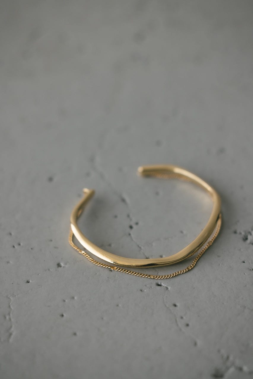 チェーンコネクトバングル GLD FREE