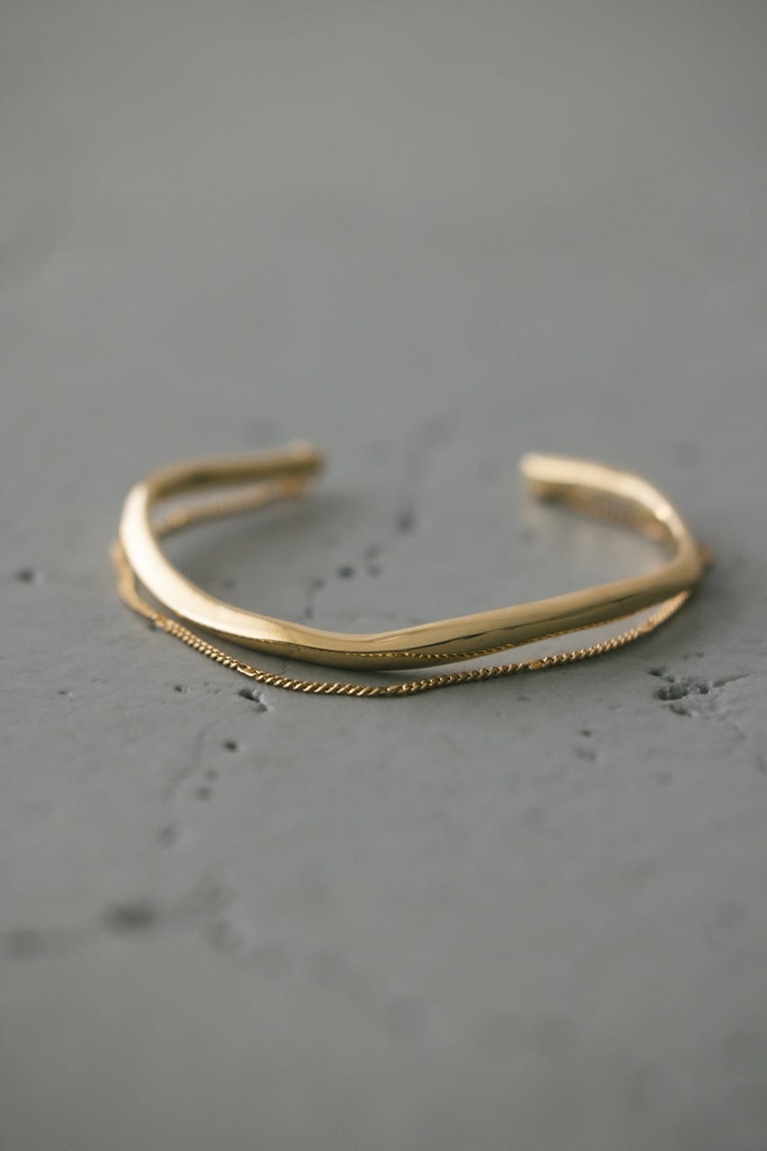 チェーンコネクトバングル GLD FREE