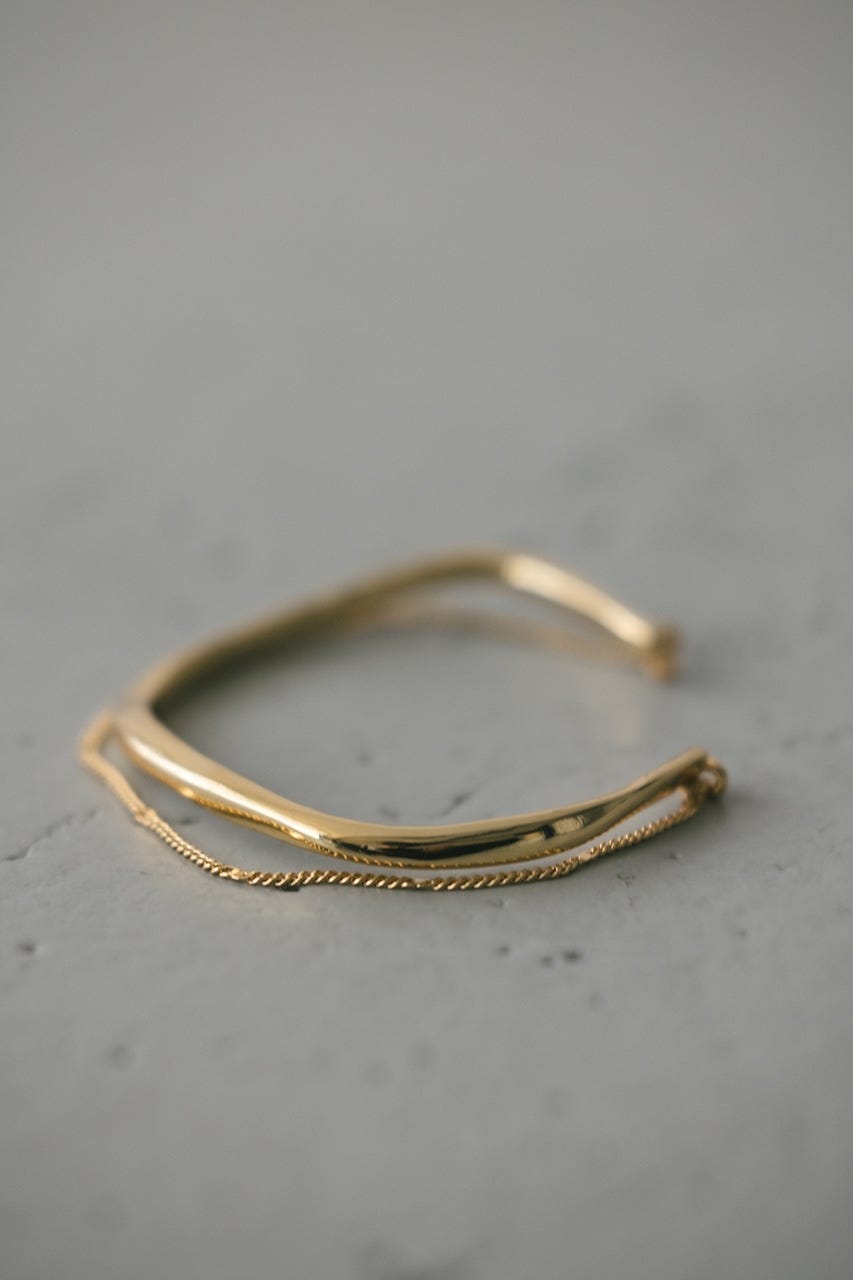 チェーンコネクトバングル GLD FREE