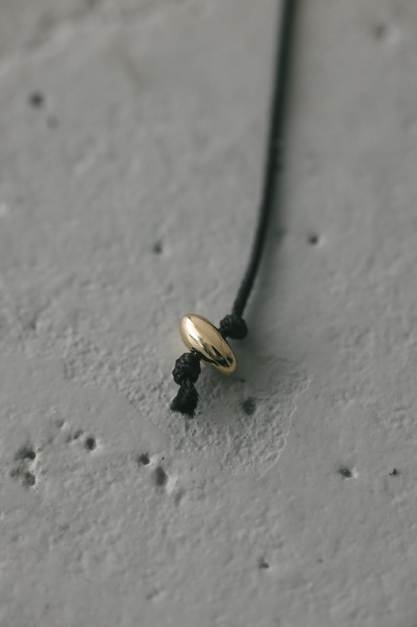 コードチョーカーネックレス GLD FREE