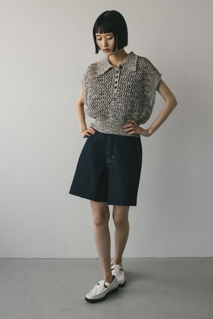 クロシェポロニット BLK FREE