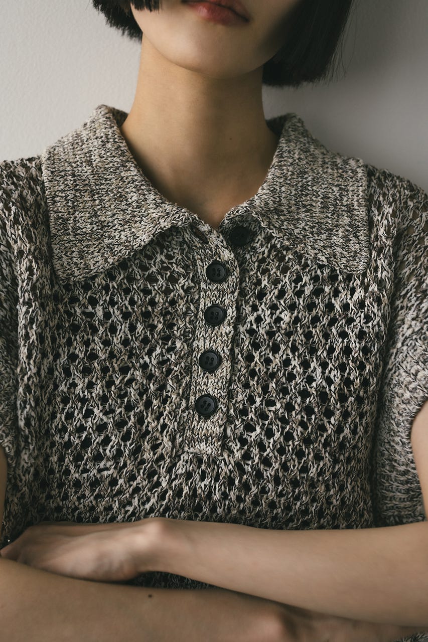 STYLEMIXER | クロシェポロニット (ニット ) |SHEL'TTER WEBSTORE