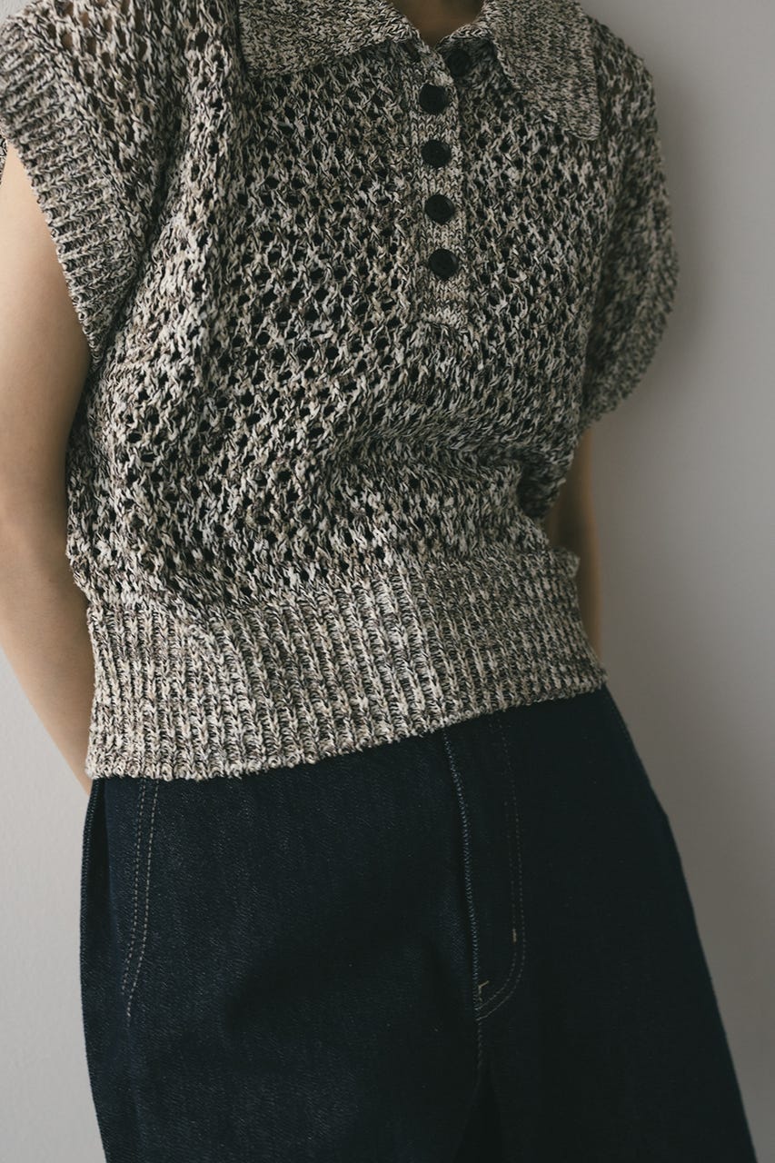 クロシェポロニット BLK FREE