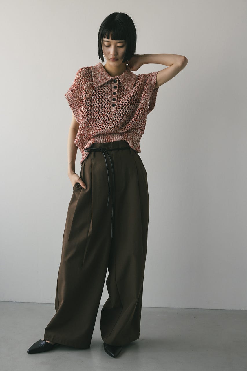 STYLEMIXER | クロシェポロニット (ニット ) |SHEL'TTER WEBSTORE