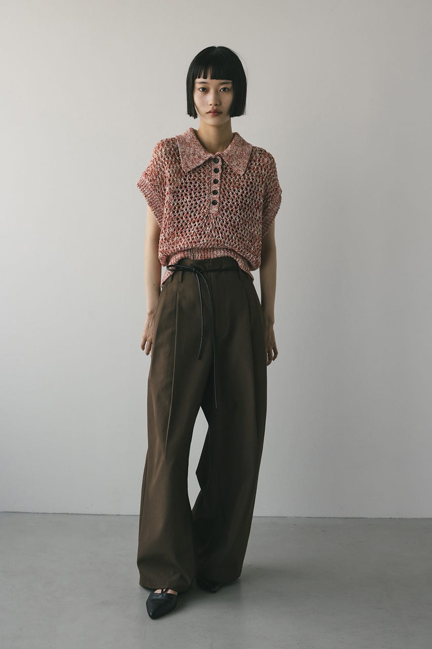 STYLEMIXER | クロシェポロニット (ニット ) |SHEL'TTER WEBSTORE