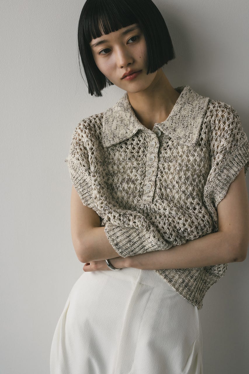 クロシェポロニット WHT FREE