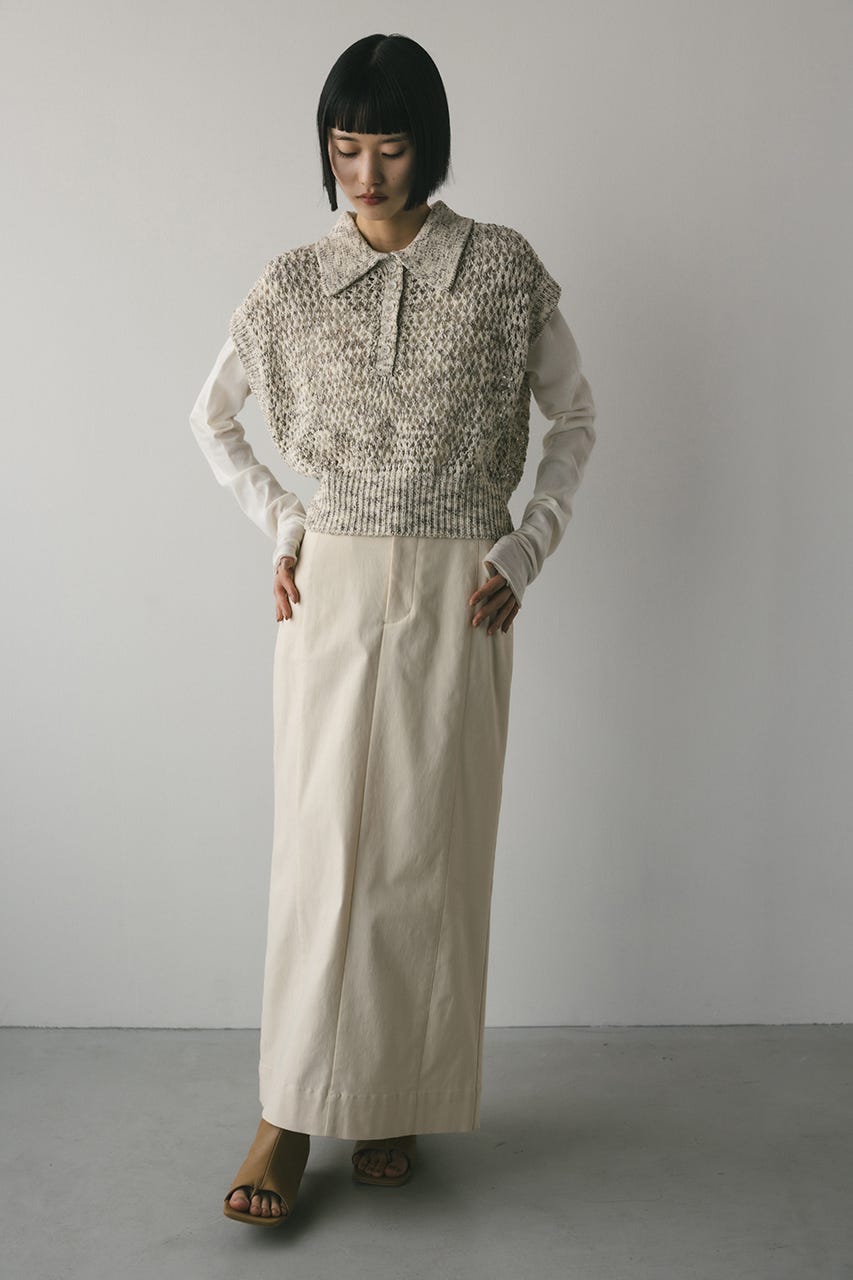 クロシェポロニット WHT FREE