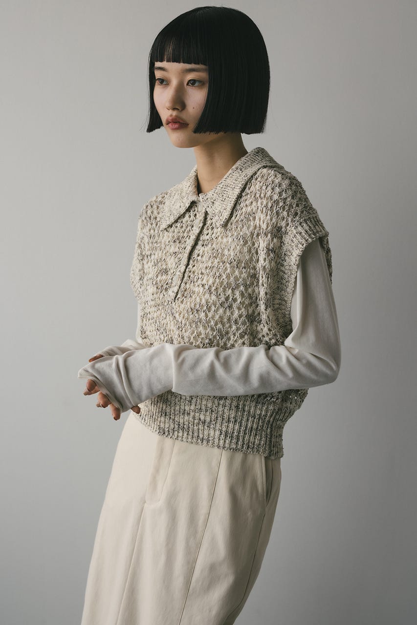 STYLEMIXER | クロシェポロニット (ニット ) |SHEL'TTER WEBSTORE