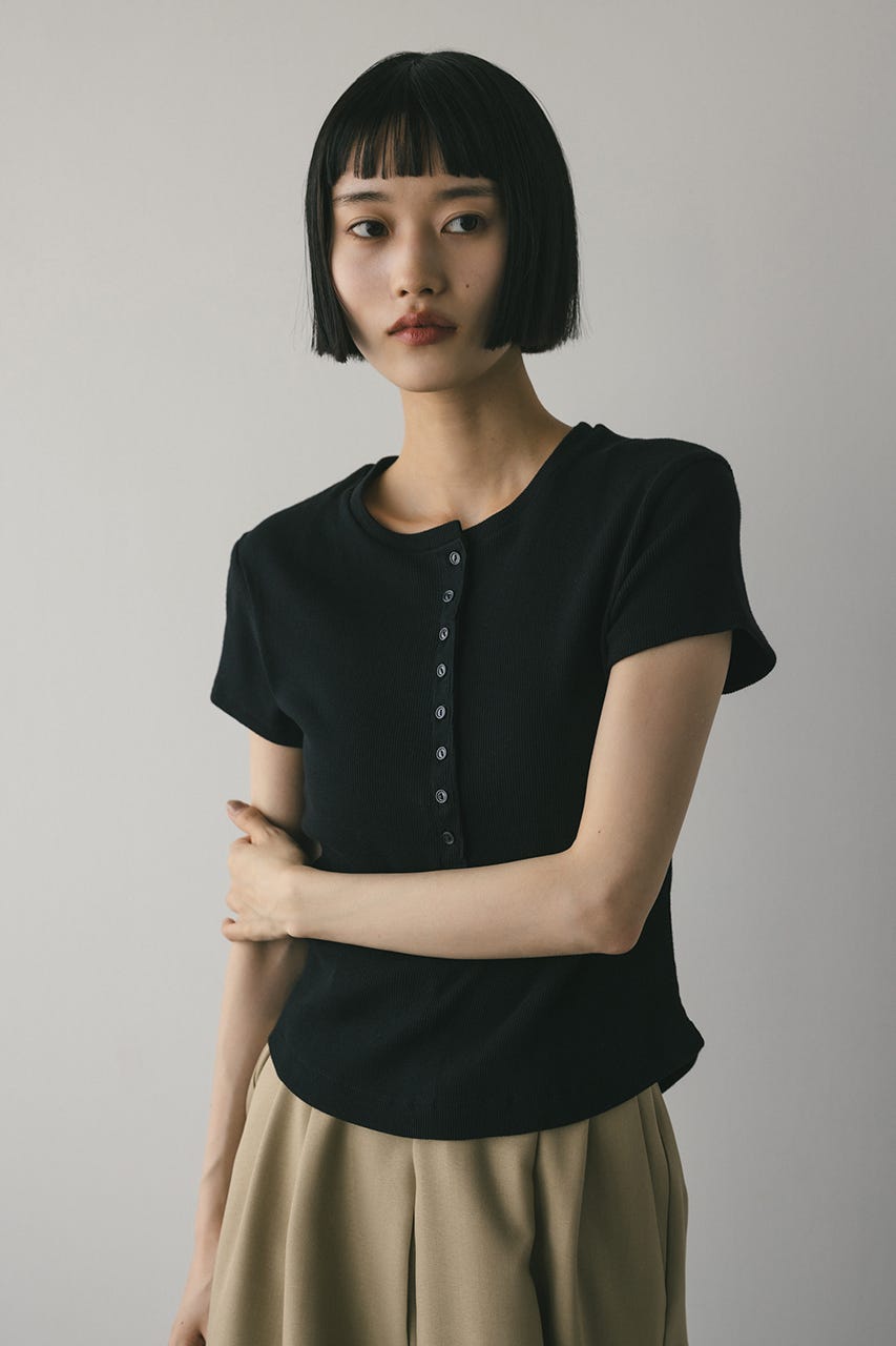 STYLEMIXER | ヘンリーネックT (Tシャツ・カットソー(半袖) ) |SHEL