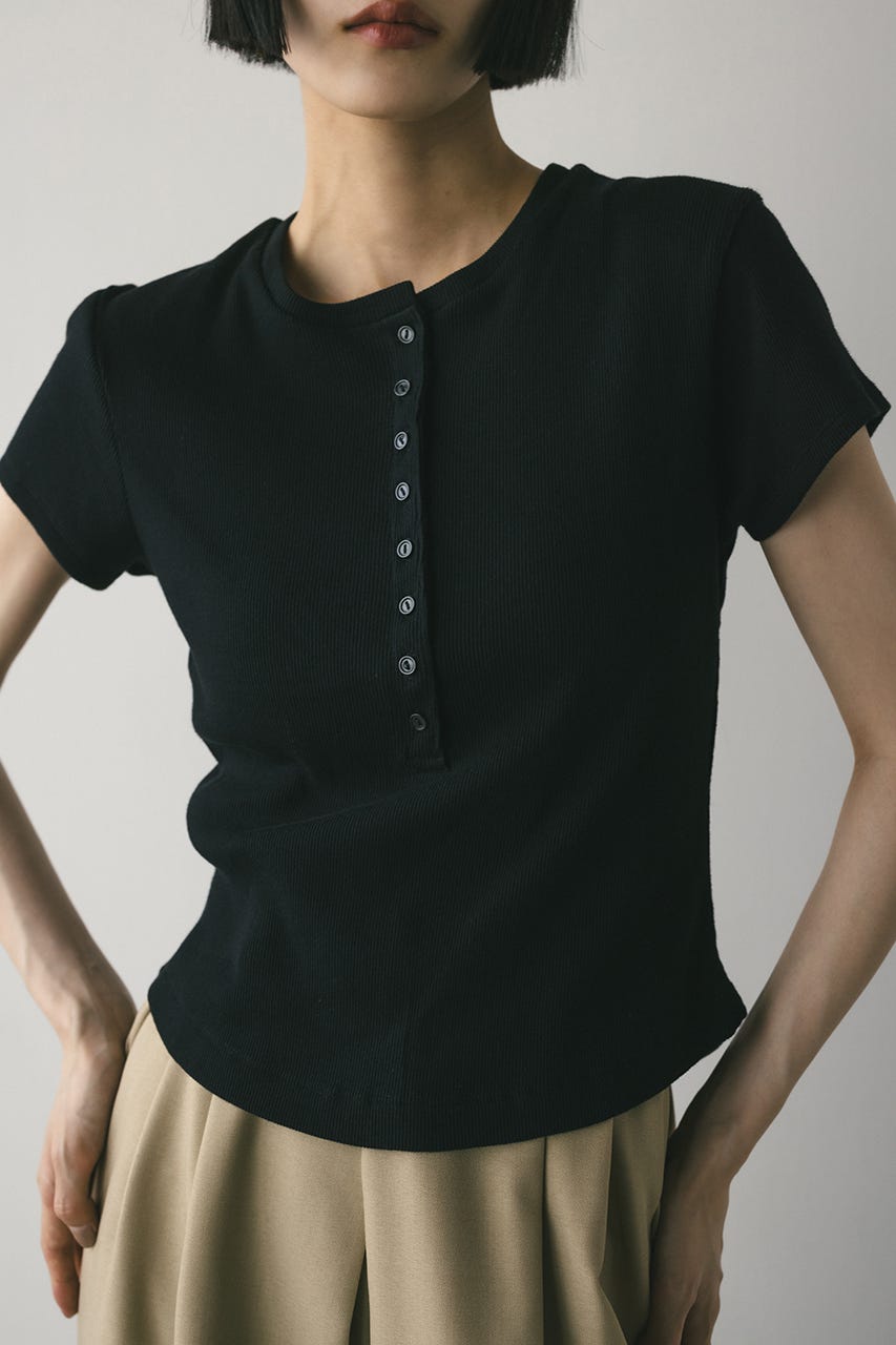 STYLEMIXER | ヘンリーネックT (Tシャツ・カットソー(半袖) ) |SHEL