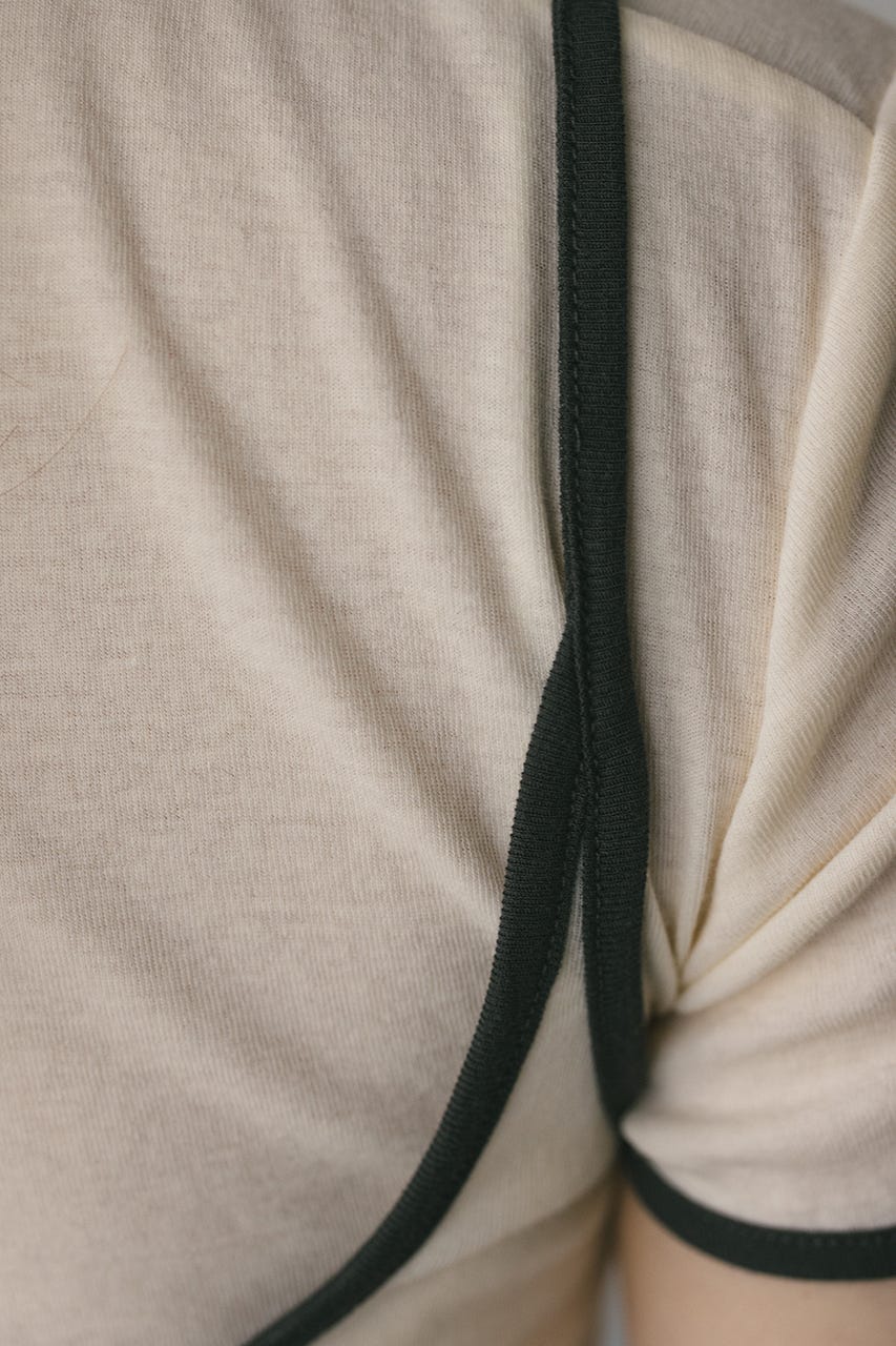 バイカラーキャミセットトップ IVOY FREE