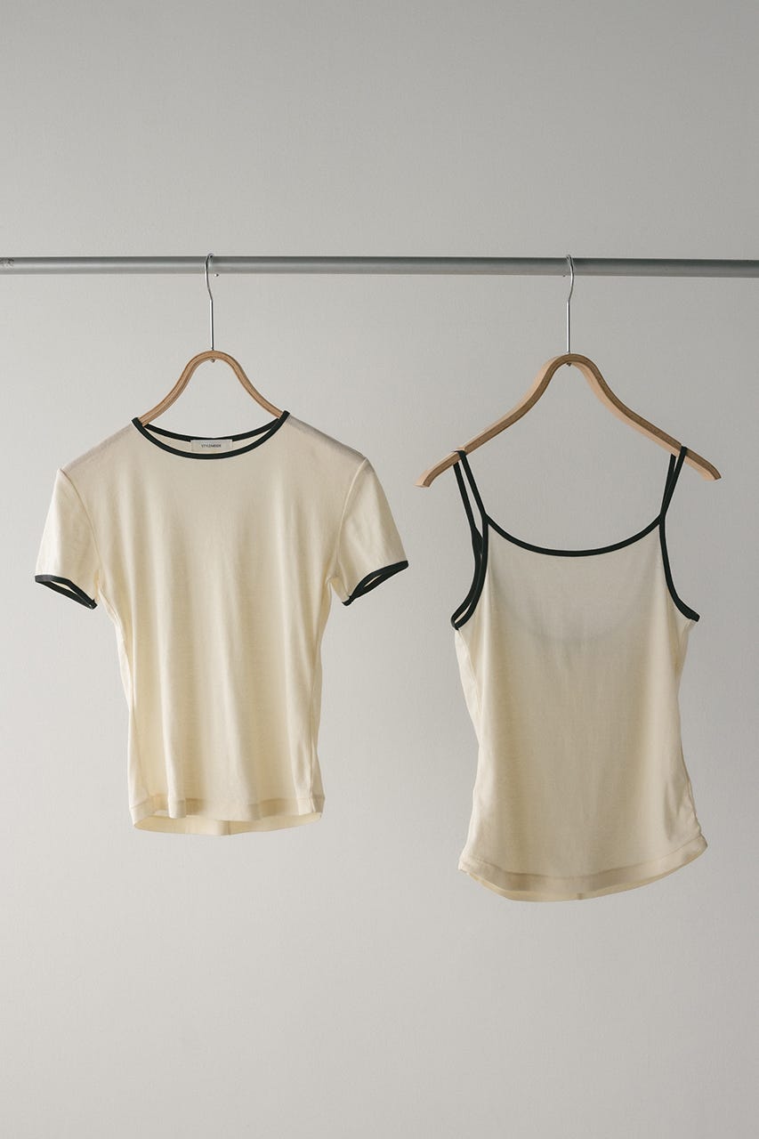 バイカラーキャミセットトップ IVOY FREE