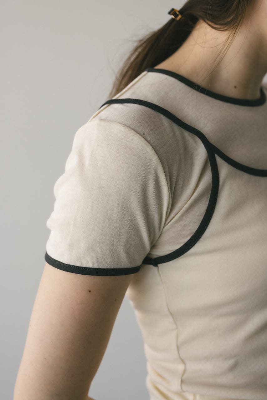 バイカラーキャミセットトップ IVOY FREE