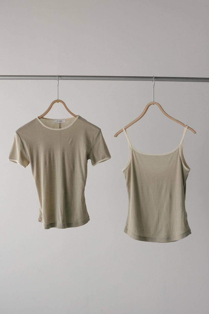 バイカラーキャミセットトップ MINT FREE