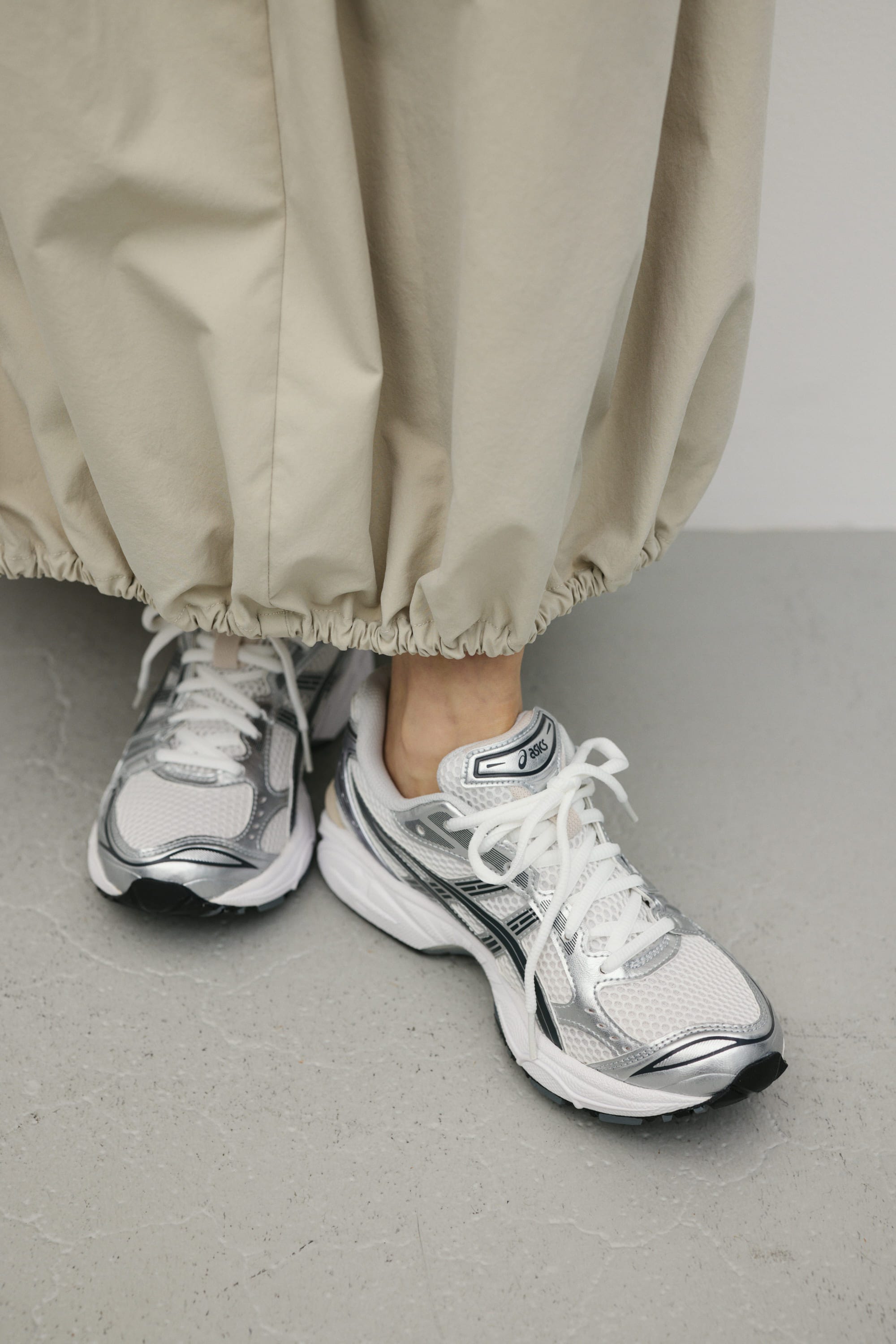 ASICS GEL-KAYANO 14 WHT 23.0cm