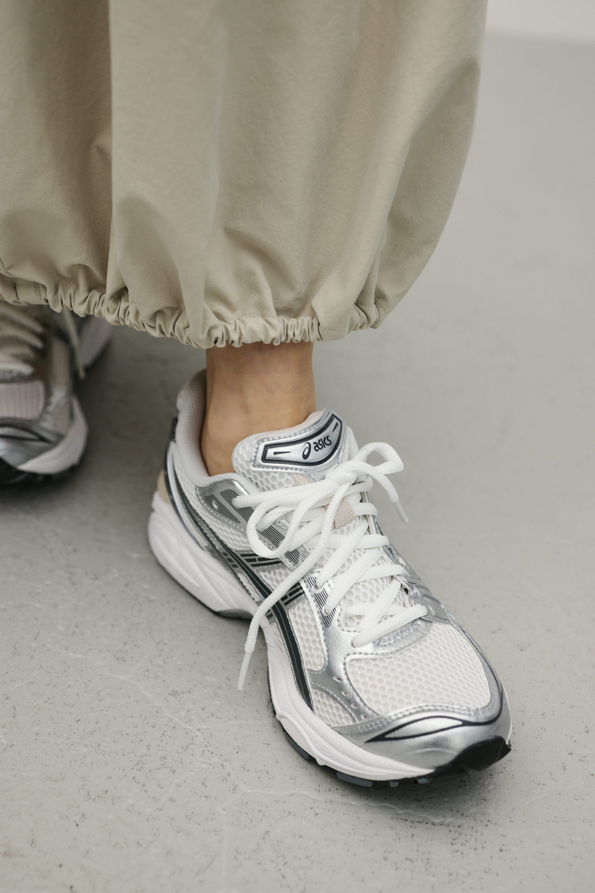 ASICS GEL-KAYANO 14 WHT 23.0cm
